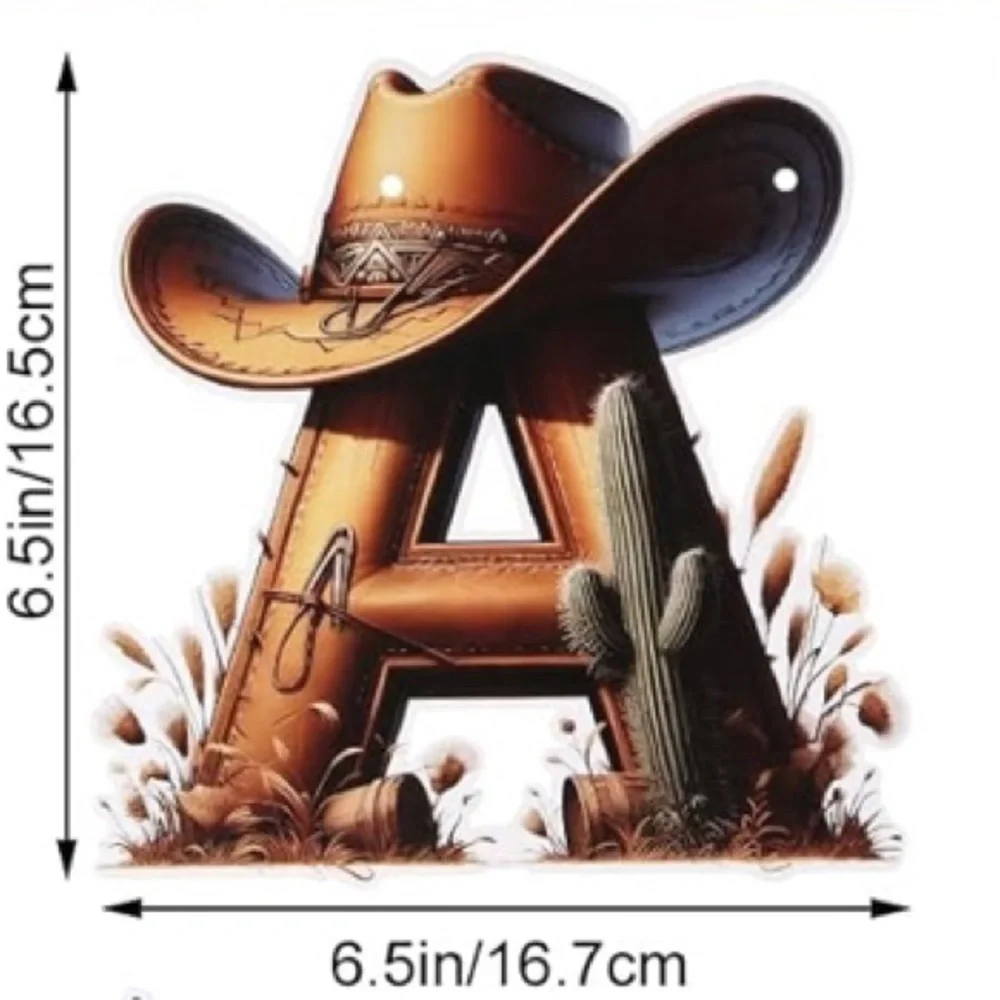 Western Happy Birthday Cowboy Party- Include ,2 Banners 6 Hanging Swirls,